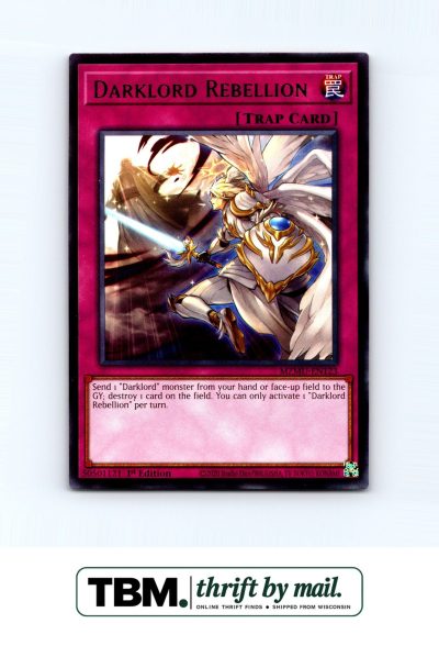 2016 Yugioh #DESO-EN036 Darklord Rebellion