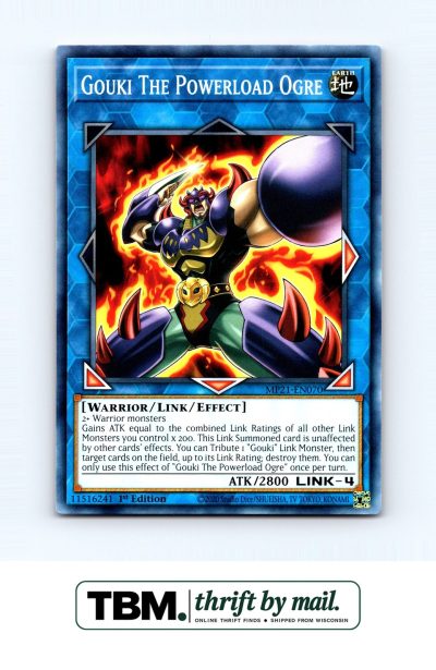 2021 Yugioh #MP21-EN070 Gouki The Powerload Ogre