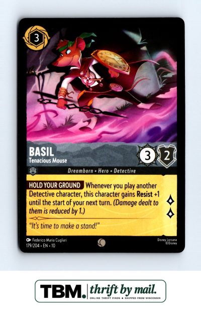 2025 Disney Lorcana Whispers in the Well #179/204 Basil