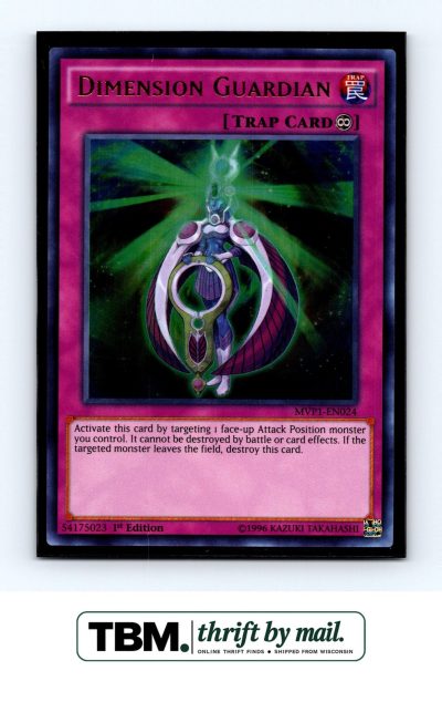 2017 Yugioh #MVP1-ENG24 Dimension Guardian Foil