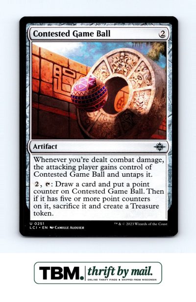 2023 Magic the Gathering The Lost Caverns of Ixalan #251 Contested Game Ball