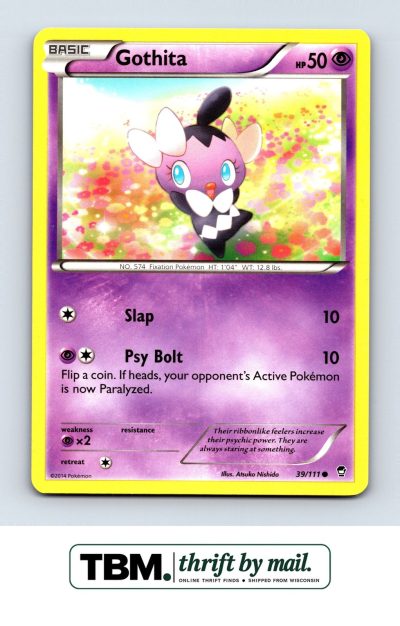 2014 Pokemon XY - Furious Fists #39/111 Gothita