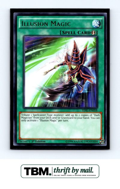 2016 Yugioh #TDIL-EN058 Illusion Magic