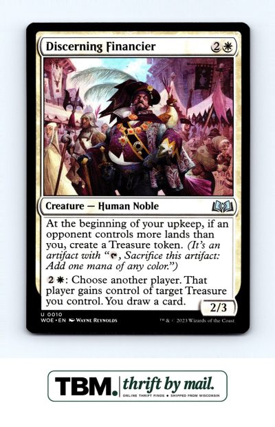 2023 Magic the Gathering Wilds of Eldraine #10 Discerning Financier