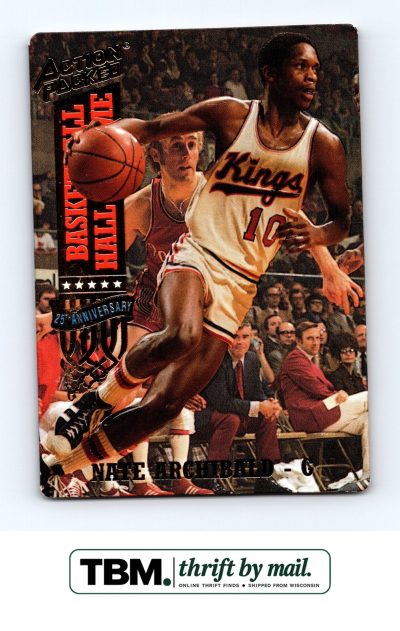 1993 Topps Action Packed Hall of Fame #26 Nate Archibald Kansas City Kings