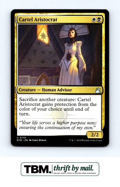 2024 Magic the Gathering Ravnica Remastered #170 Cartel Aristocrat