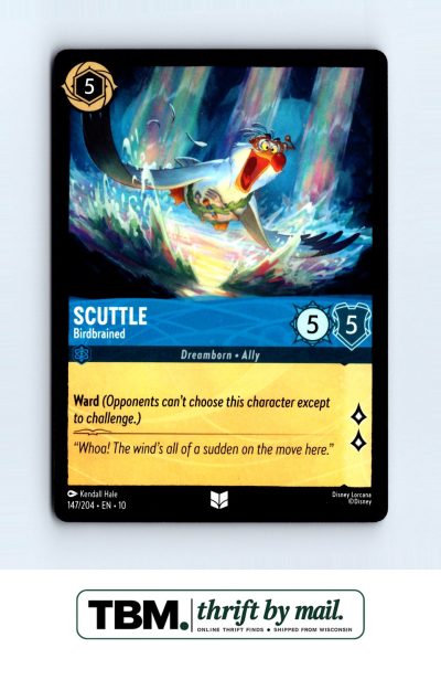 2025 Disney Lorcana Whispers in the Well #147/204 Scuttle