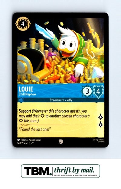 2025 Disney Lorcana Fabled #140/204 Louie