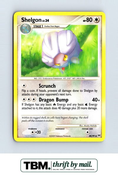 2009 Pokemon Arceus #48/99 Shelgon