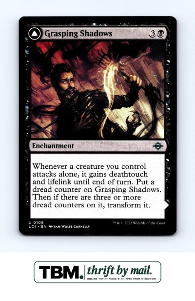 2023 Magic the Gathering The Lost Caverns of Ixalan #108 Grasping Shadows