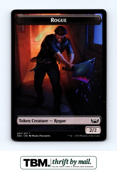 2022 Magic the Gathering Streets of New Capenna #7 Rogue Token