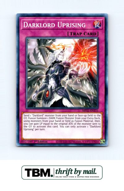2021 Yugioh #MP21-EN151 Darklord Uprising