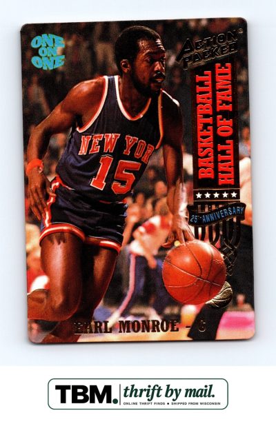 1993 Topps Action Packed Hall of Fame #4 Earl Monroe New York Knicks
