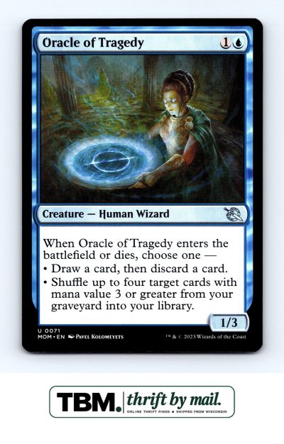 2023 Magic the Gathering March of the Machine #71 Oracle of Tragedy