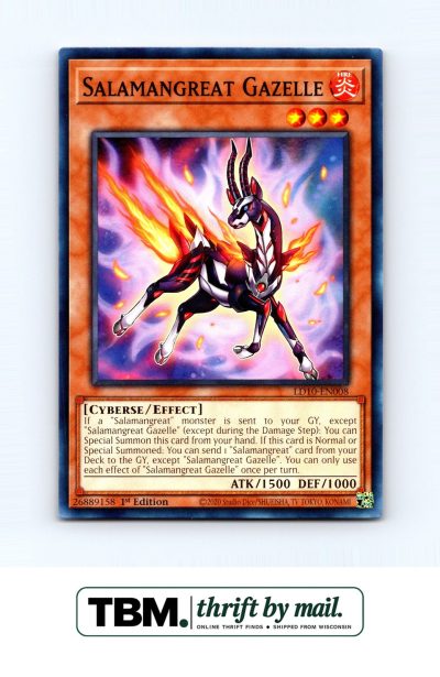 2023 Yugioh #LD10-EN008 Salamangreat Gazelle