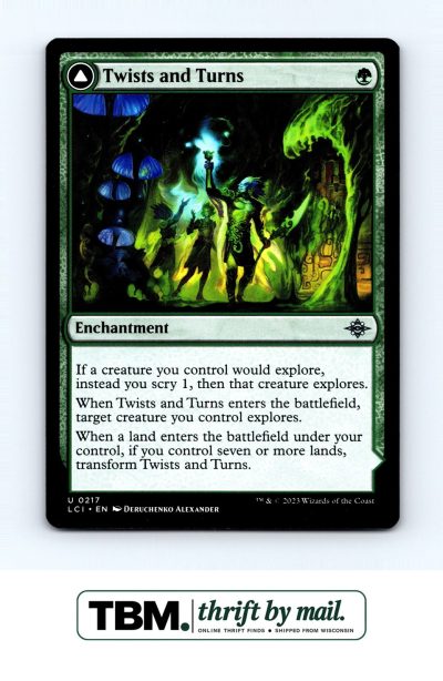 2023 Magic the Gathering The Lost Caverns of Ixalan #217 Twists and Turns