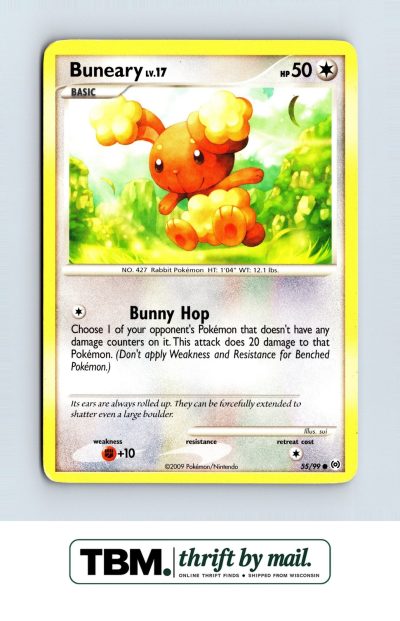 2009 Pokemon Arceus #55/99 Buneary