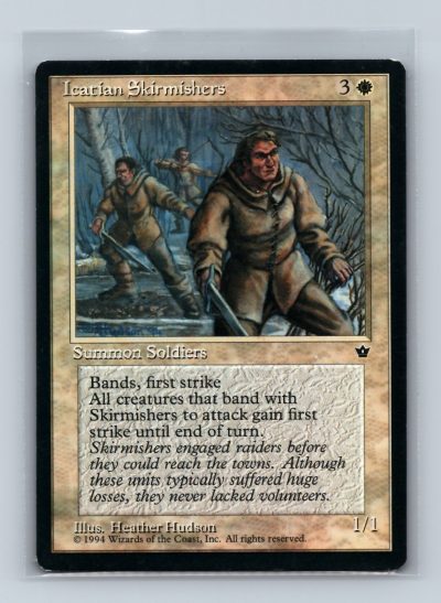 MTG Icatian Skirmishers Fallen Empires Magic The Gathering Card Excellent