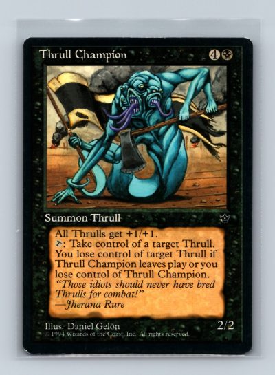 MTG Thrull Champion Fallen Empires Magic The Gathering Card Excellent 1994