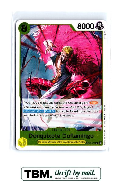 2025 One Piece Legacy of the Master #OP12-107 Donquixote Doflamingo