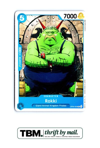 2023 One Piece Kingdoms of Intrigue #OP04-054 Rokki