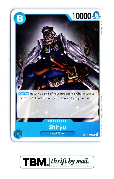 2026 One Piece The Azure Sea's Seven #OP14-048 Shiryu