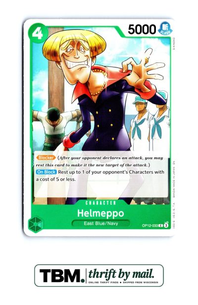 2025 One Piece Legacy of the Master #OP12-033 Helmeppo
