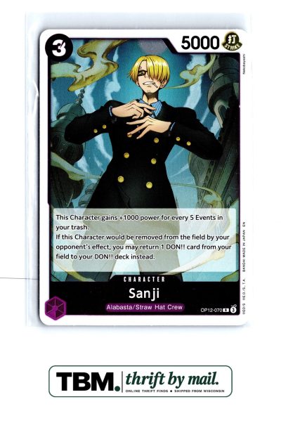 2025 One Piece Legacy of the Master #OP12-070 Sanji (070)