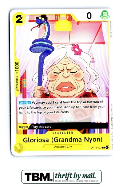 2026 One Piece The Azure Sea's Seven #OP14-103 Gloriosa (Grandma Nyon)