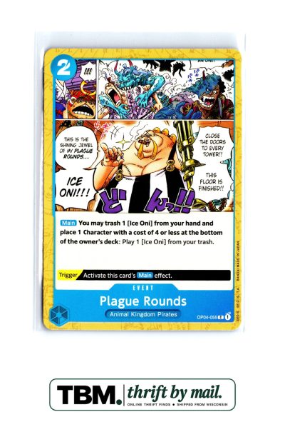 2023 One Piece Kingdoms of Intrigue #OP04-055 Plague Rounds