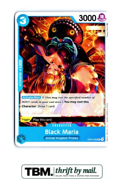 2023 One Piece Kingdoms of Intrigue #OP04-052 Black Maria