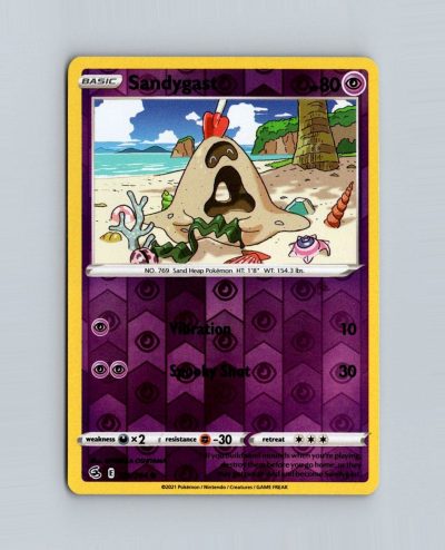 SWSH08: Fusion Strike #125/264 Sandygast Holo