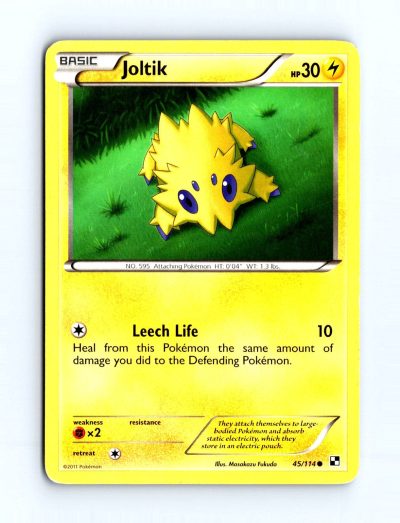 Black and White #45/114 Joltik (45)