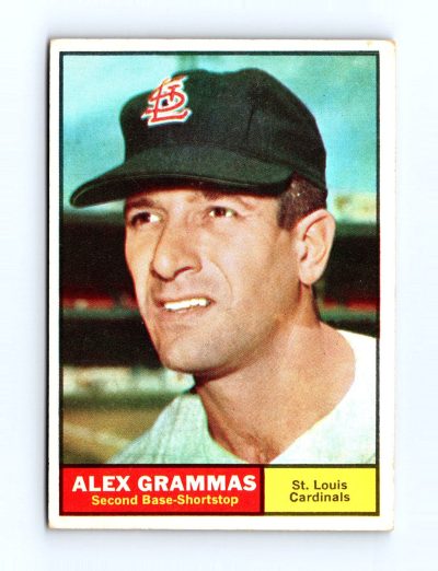1961 Topps #64 Alex Grammas
