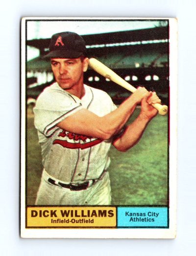 1961 Topps #8 Dick Williams