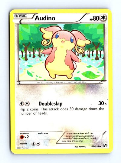 Black and White #87/114 Audino