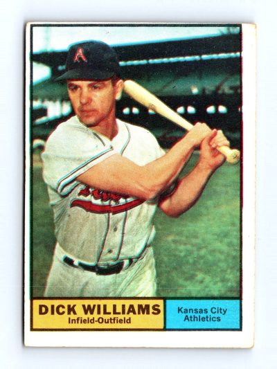 1961 Topps #8 Dick Williams