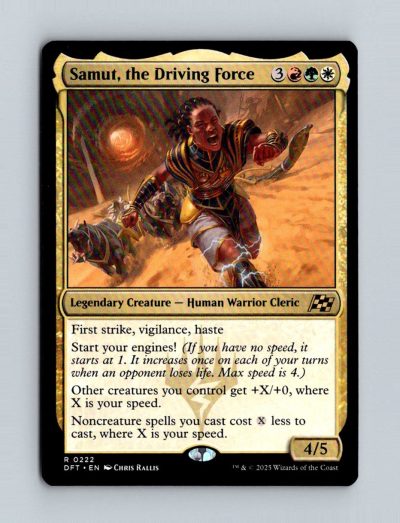 Aetherdrift #222 Samut, the Driving Force
