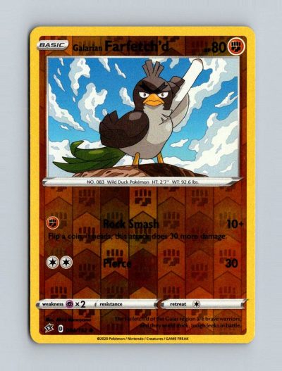 SWSH02: Rebel Clash #094/192 Galarian Farfetch'd Holo