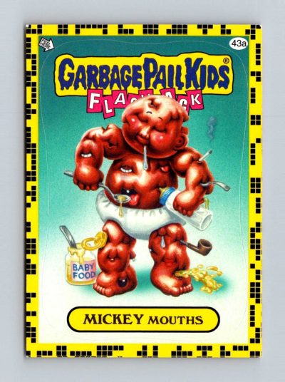 2011 Topps Garbage Pail Kids Flashback Series 2 #43a Mickey Mouths