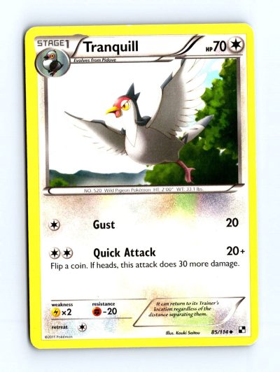 Black and White #85/114 Tranquill