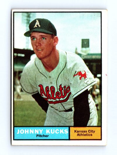 1961 Topps #94 Johnny Kucks