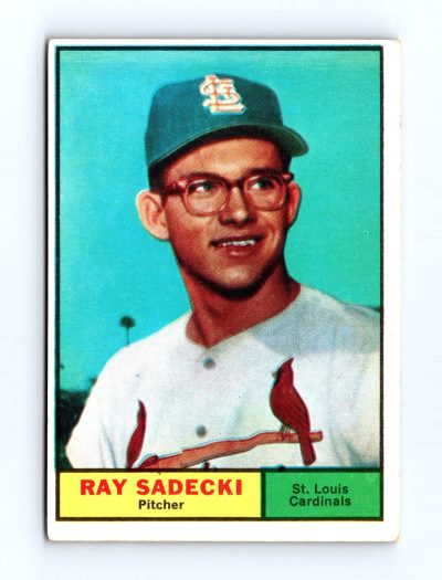 1961 Topps #32 Ray Sadecki