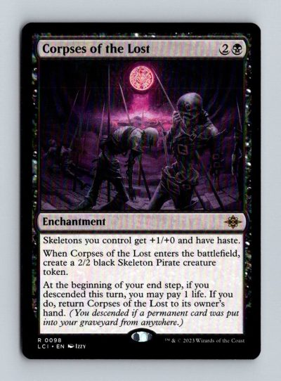 The Lost Caverns of Ixalan #98 Corpses of the Lost