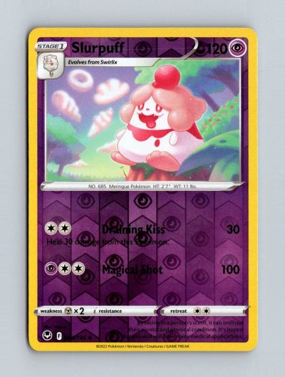 SWSH12: Silver Tempest #084/195 Slurpuff Holo