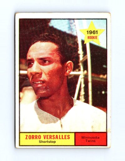 1961 Topps #21 Zoilo Versalles
