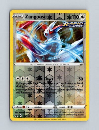 SWSH06: Chilling Reign #120/198 Zangoose Holo