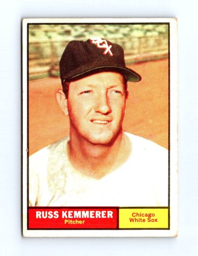 1961 Topps #56 Russ Kemmerer
