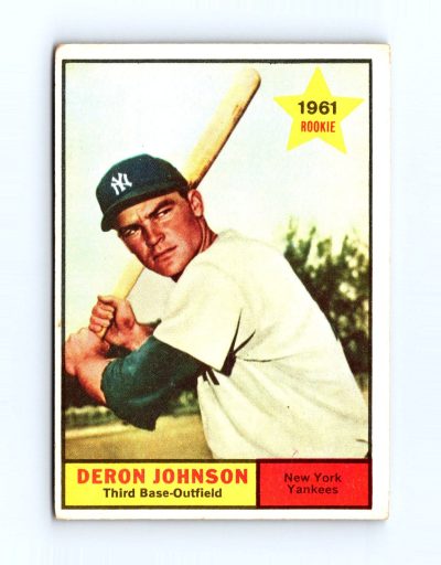 1961 Topps #68 Deron Johnson
