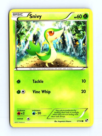 Black and White #1/114 Snivy (1)